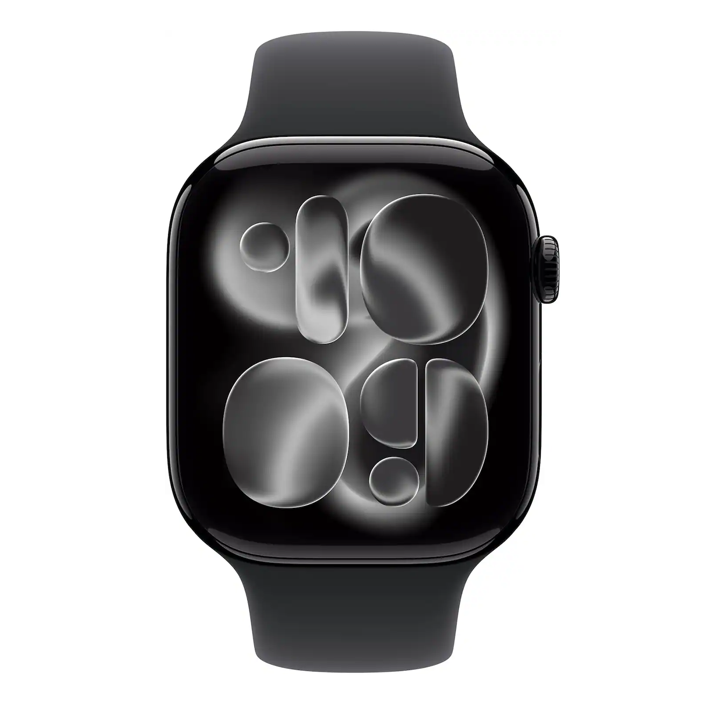 Apple Watch Series 11 46mm GPS Jet Black Case w Black Sport Band M 