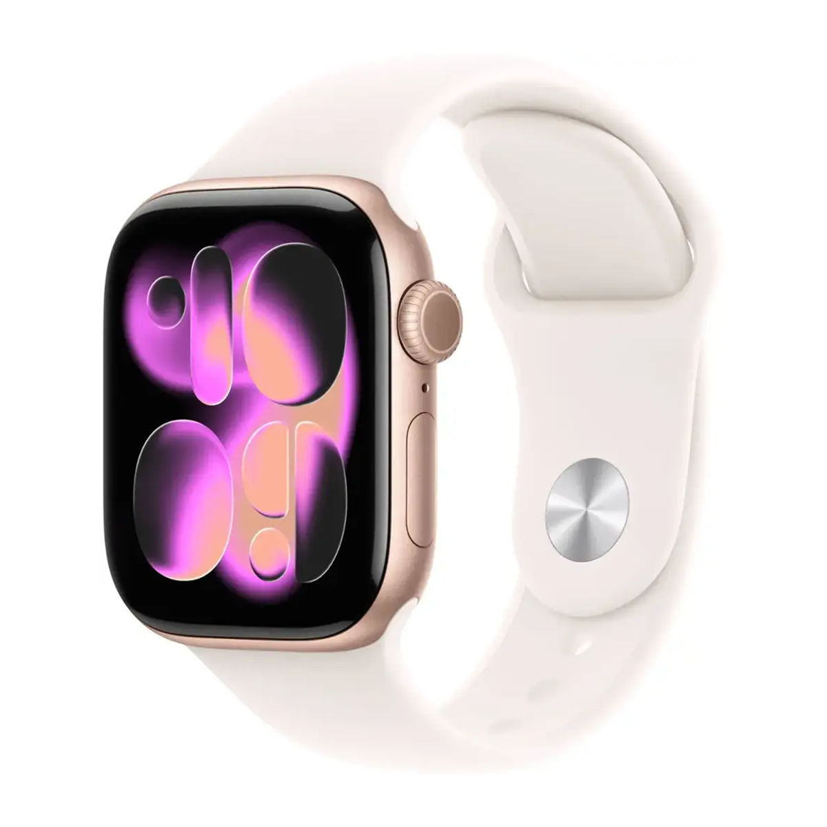 Apple Watch Series 11 42mm GPS Rose Gold Light Blush Sport S/M 