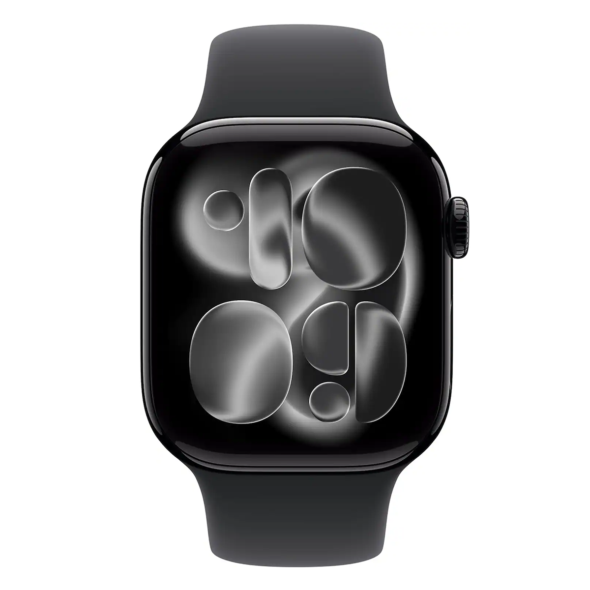 Apple Watch Series 11 42mm GPS Jet Black Case w Black Sport Band S 