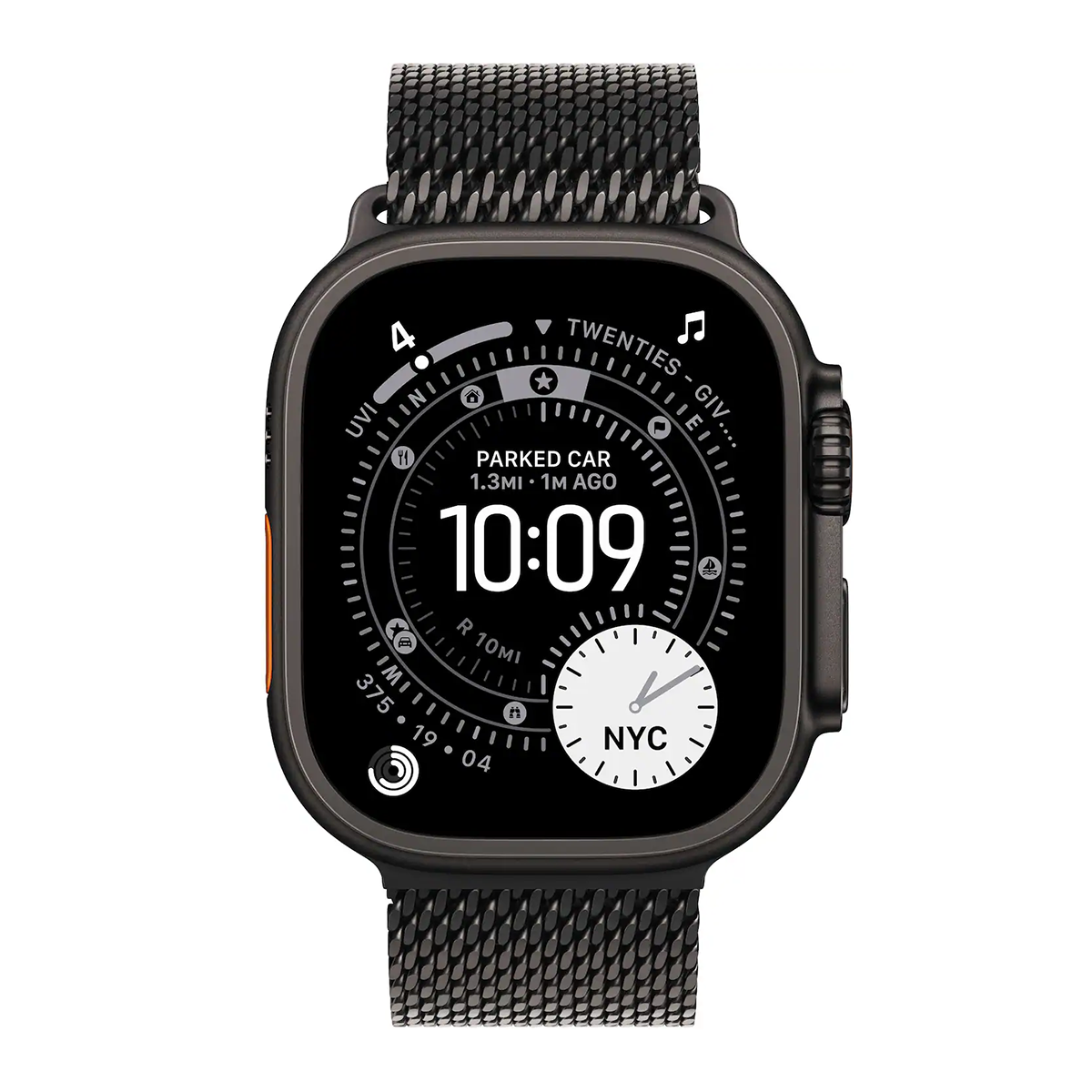 Apple Watch Ultra 3 49mm GPS Cellular Black Titanium w Milanese 