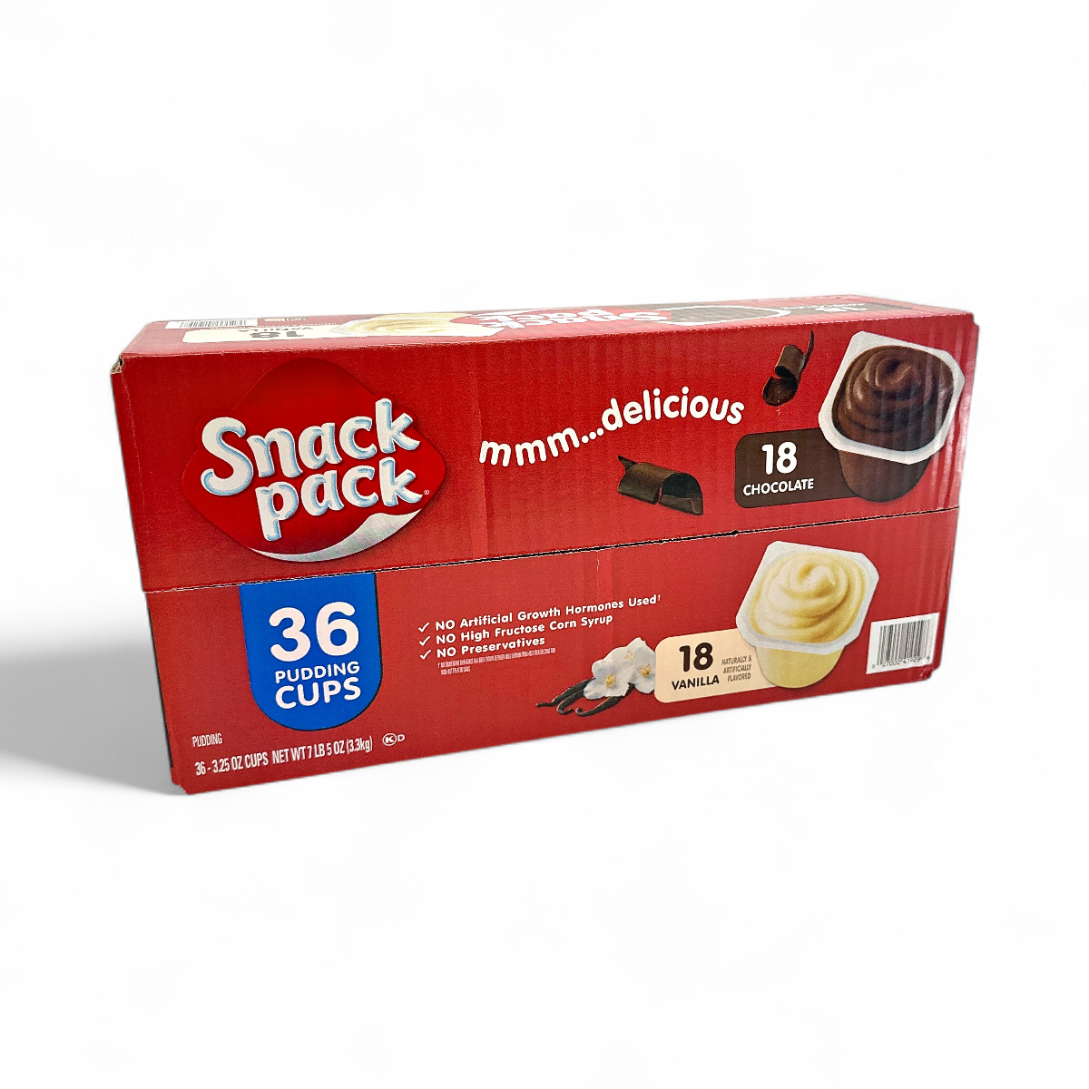 Snack Pack Pudding Cup Variety Pack Chocolate + Vanilla 3.25 oz