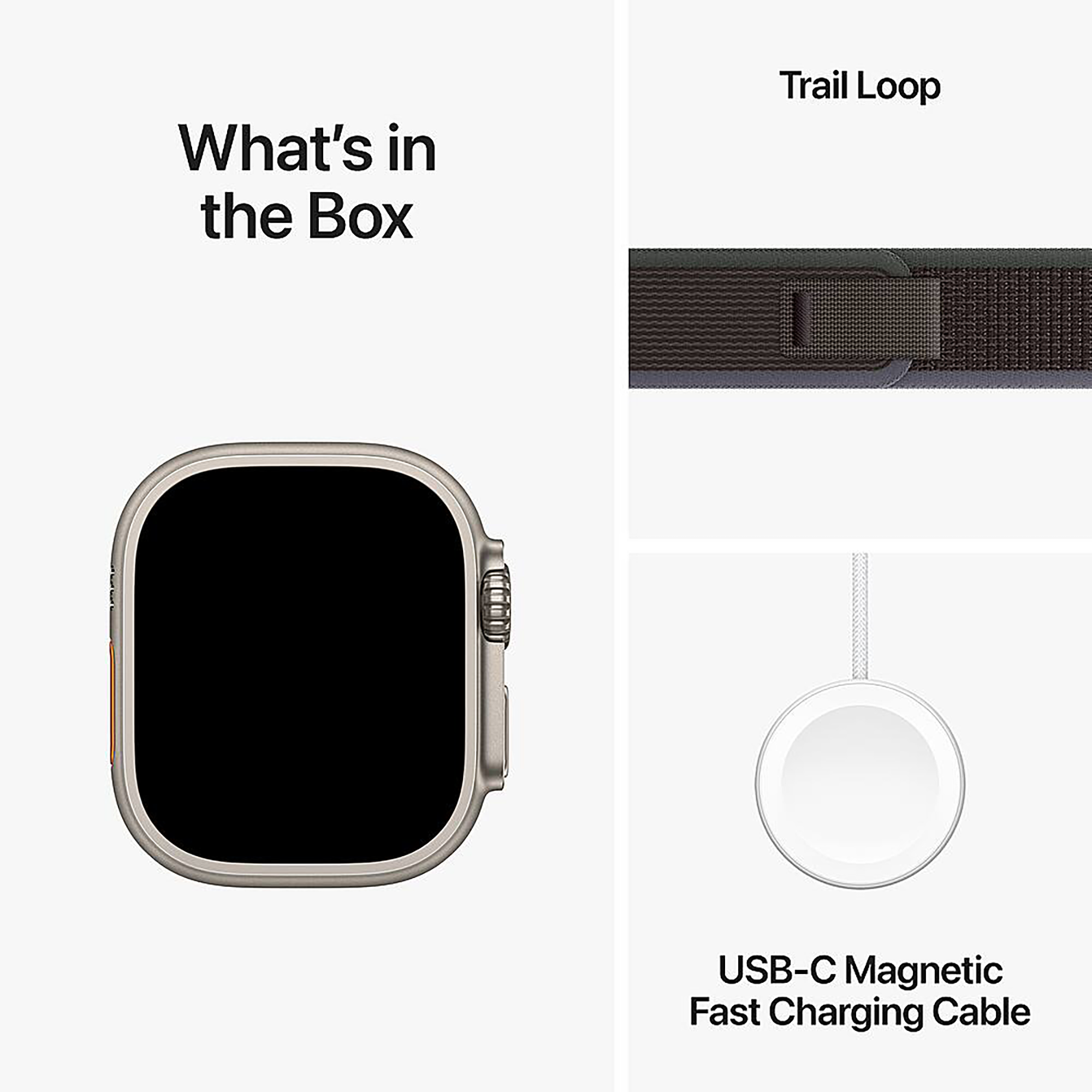 Apple Watch Ultra 2 49mm Cellular Silver Titanium Blue/Black Loop 