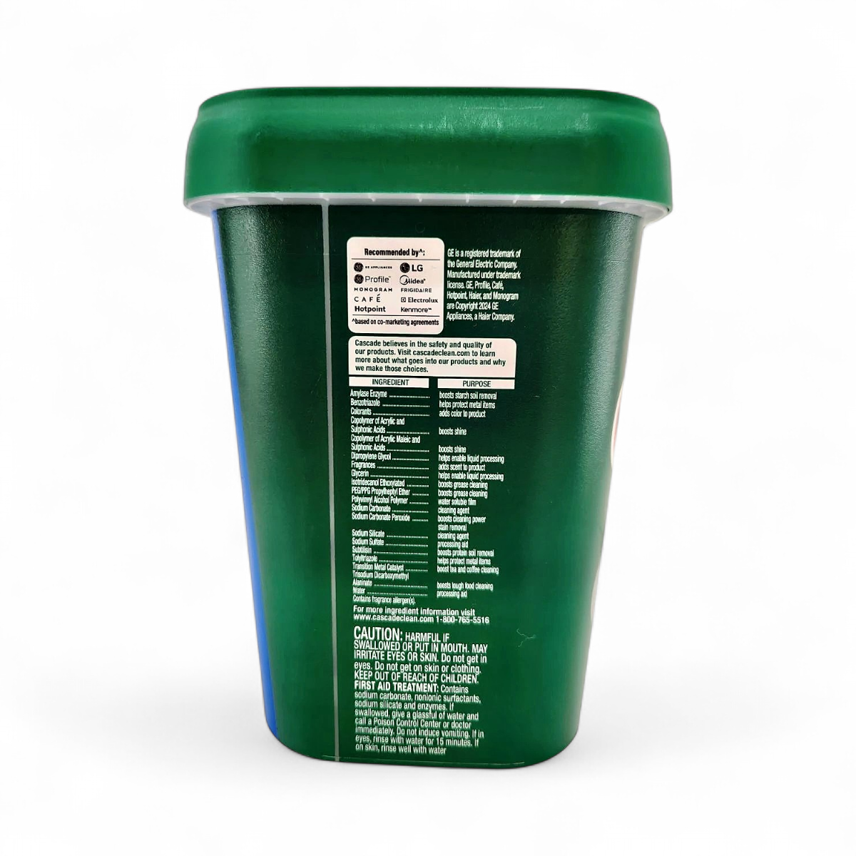 Cascade Total Clean Shine Boost Dishwasher Detergent Fresh Scent