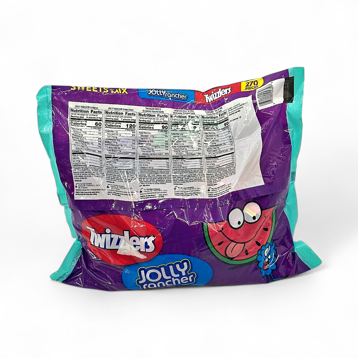 Jolly Rancher + Twizzlers Sweets Mix 270-Piece Fruit Flavored