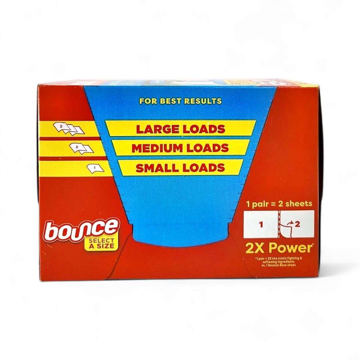 Bounce Select a Size Fabric Softener Dryer Sheets, Outdoor Fresh