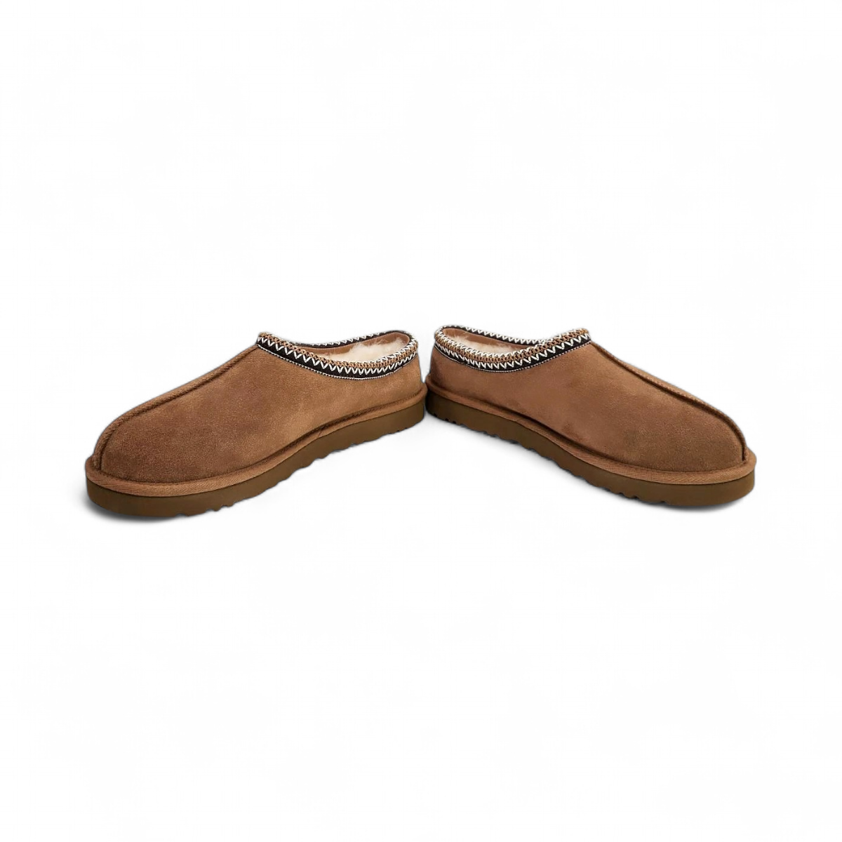 UGG Men's Tasman II Pull-On Suede Slipper (Size 12) Chestnut M