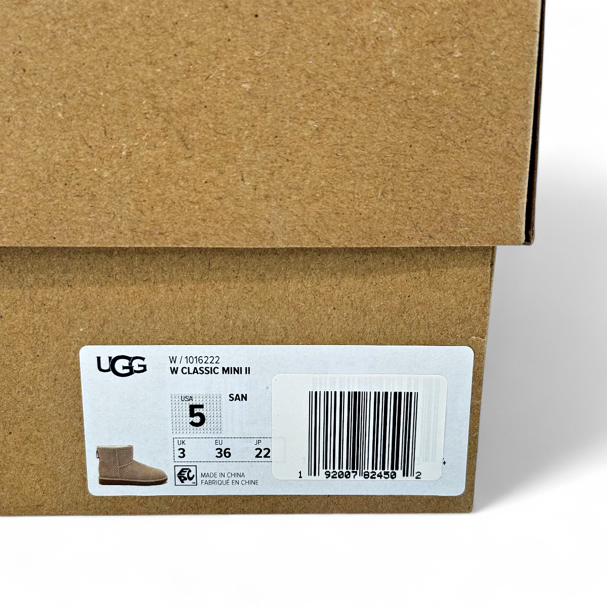 UGG Women's Classic Mini II Boot US Size 5 - Sand 1016222 | eBay