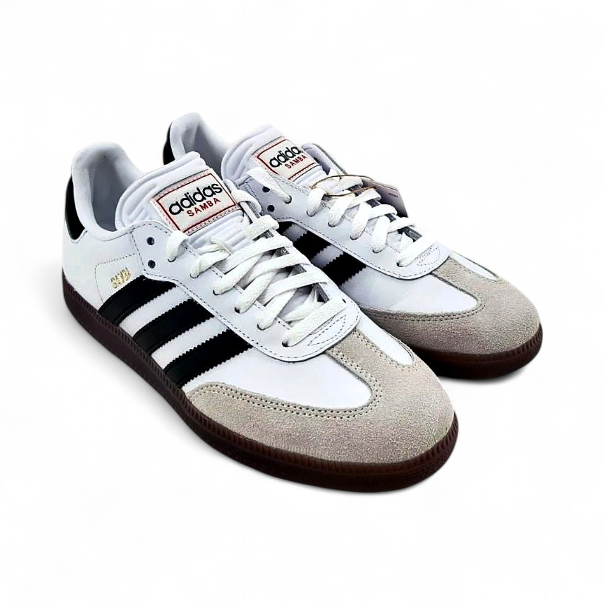 Adidas Samba Indoor Soccer Shoe (Size M8 W9) White/Black IH6001 | eBay