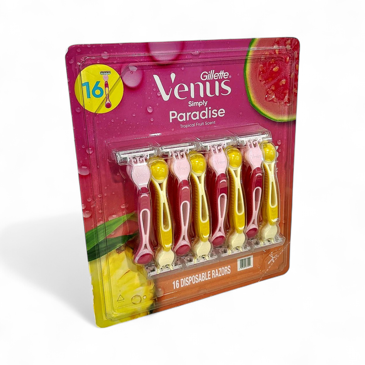 Gillette Venus Simply Paradise Disposable Razors 3-Blade 16-Pack