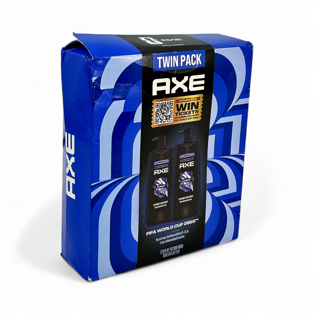 Axe Phoenix Moisturizing Body Wash Spearmint and Wild Berry 32fl