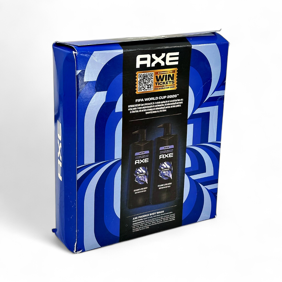 Axe Phoenix Moisturizing Body Wash Spearmint and Wild Berry 32fl