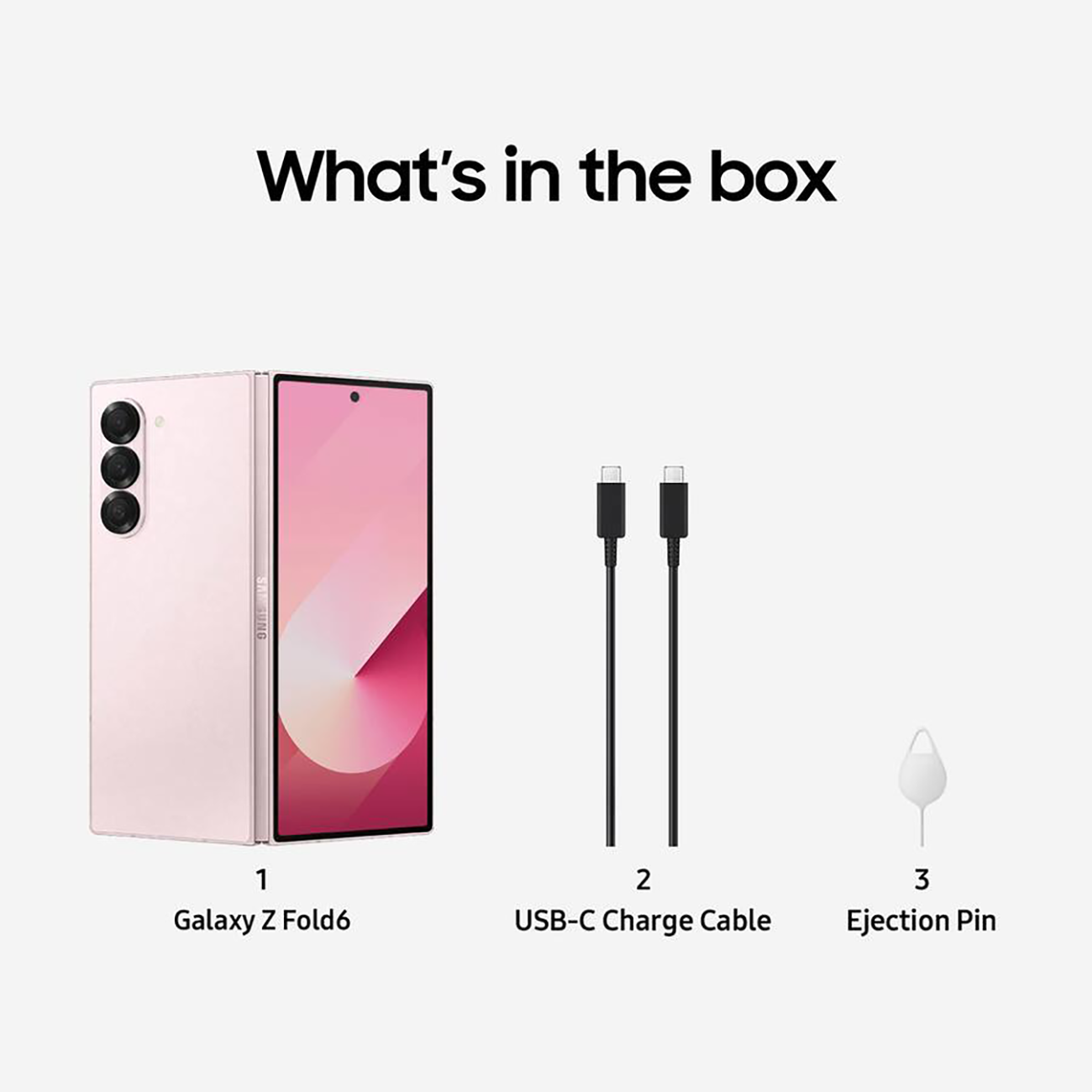 み*ん様 Galaxy Z Fold6 本体のみピンク韓国版 Samsung Galaxy Z Fold6 Factory Unlocked 256GB Pink SM-F956ULIAATT