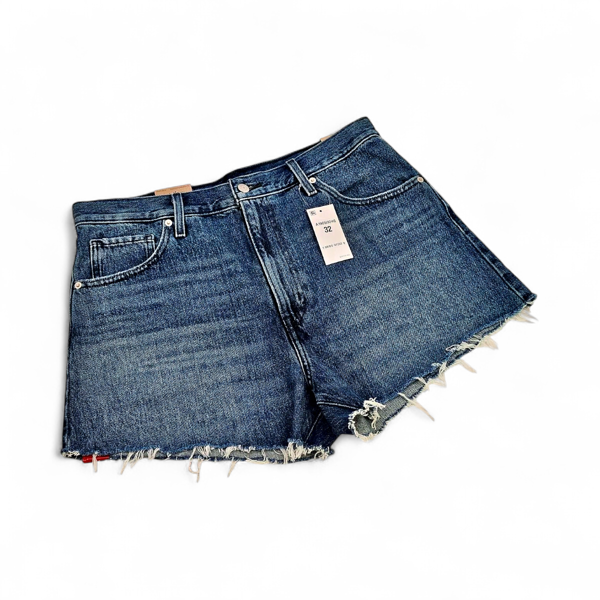 ALWAYS print denim shorts ショートパンツ 32 Levi's Women's High-Waisted Denim Mom Shorts (Size 32 W14) Medium