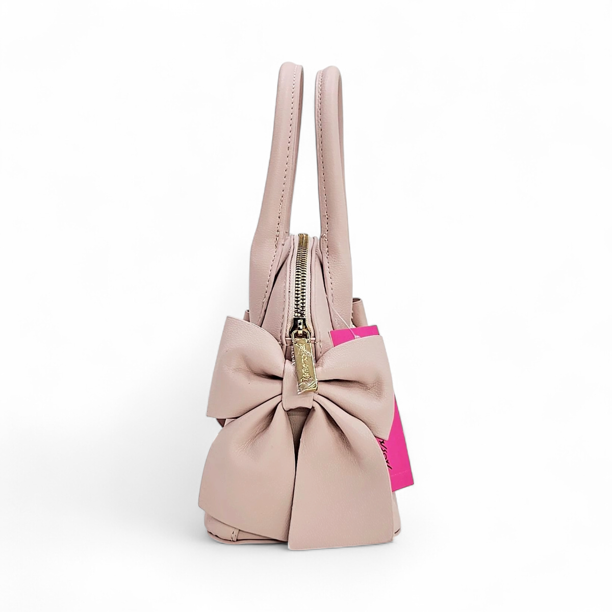 その他 Y Betsey Johnson XOHolly Dome Satchel Handbag, Pink Blush BJ102500