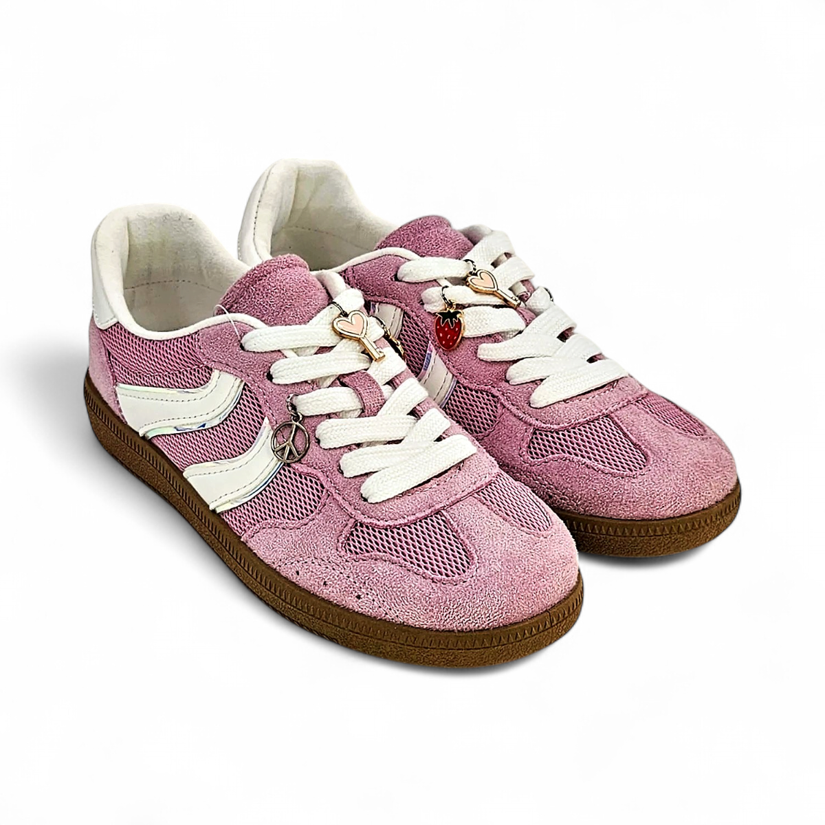 Steve Madden Girls Corrinn Sneaker Shoes (Size 3) Pink | eBay
