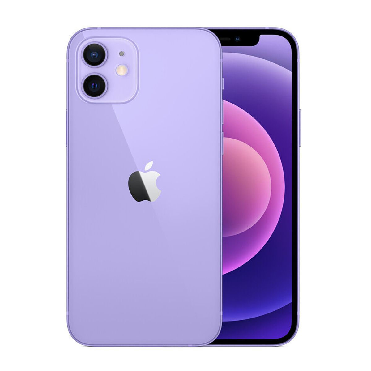 Apple iPhone 12 Factory Unlocked 64GB Purple MJN13LL/A iOS