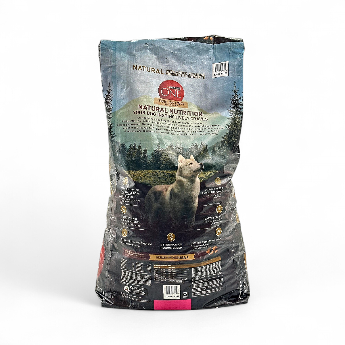 Purina One True Instinct Nutrient Dense Dry Dog Food Turkey