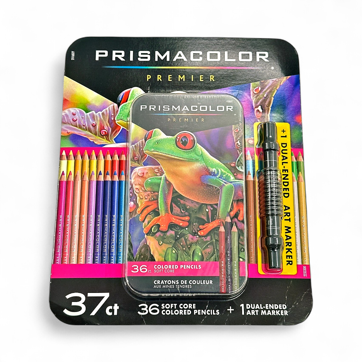 Prismacolor Premier Soft Core Colored Pencils 36-Count +1 Dual