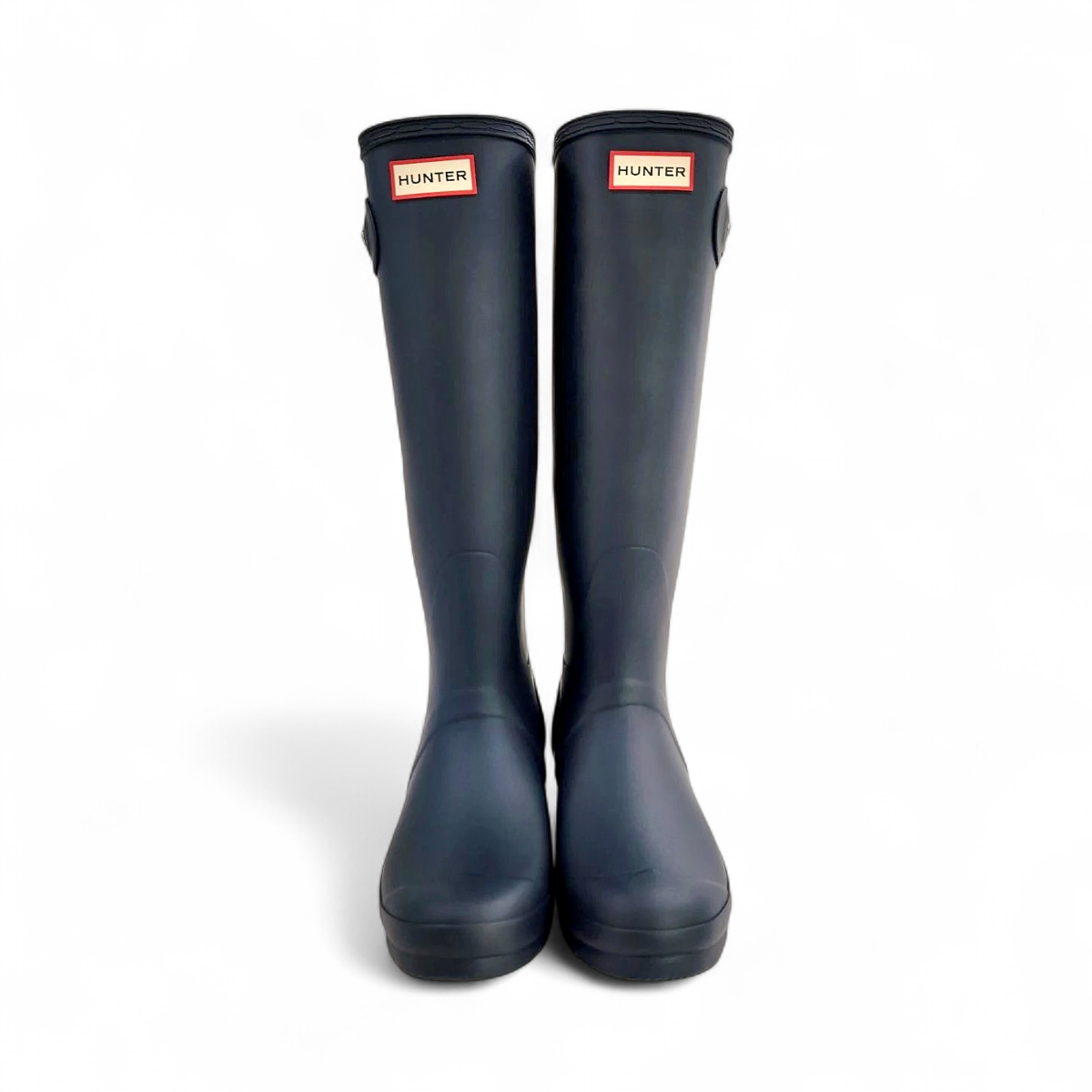 Hunter Women's Original Tall Rain Boots (Size 8) Hunter Navy