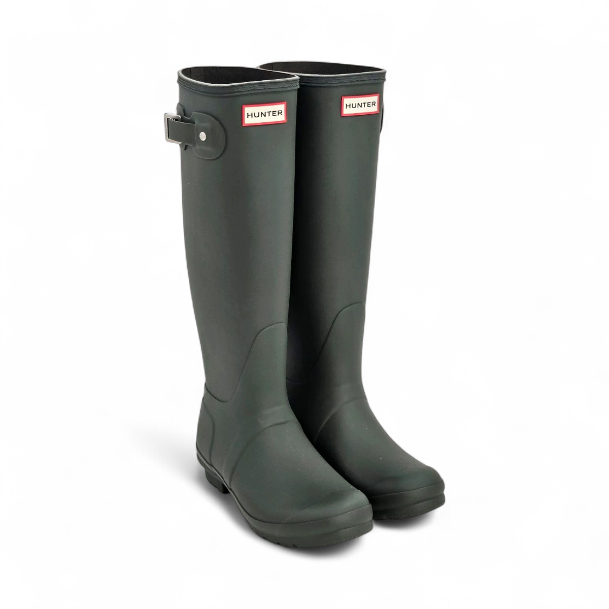 Hunter Women's Original Tall Rain Boots (Size 8) Dark Olive Hunter Women's Original Tall Rain Boots (Size 8) Dark Olive