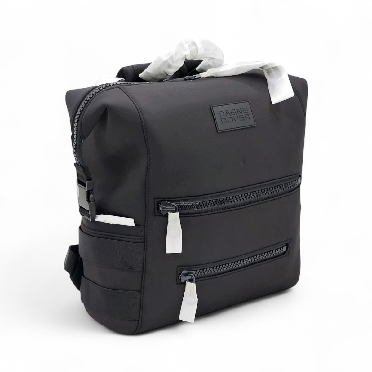 Dagne Dover Dakota Large Neoprene Diaper Bag Backpack Black  display picture 1