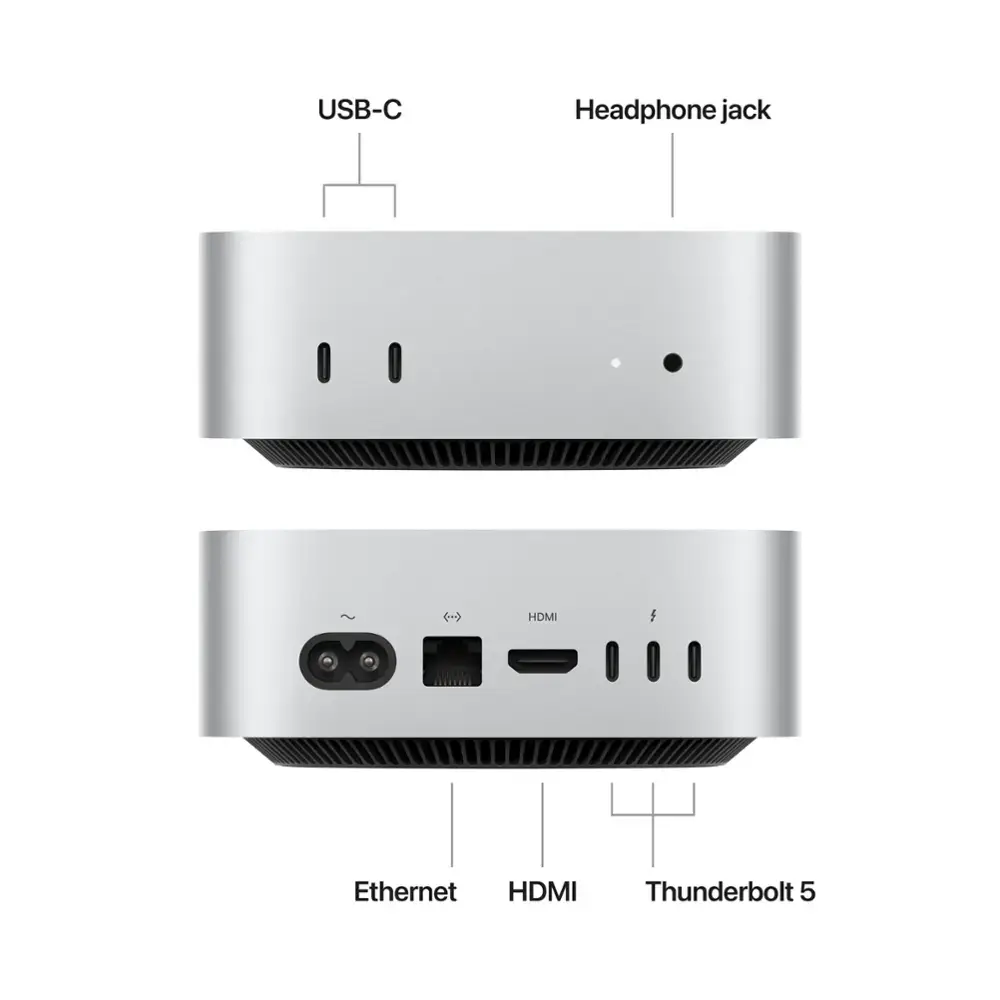 Apple Mac mini Desktop M4 Pro chip 24GB RAM 512GB SSD Silver